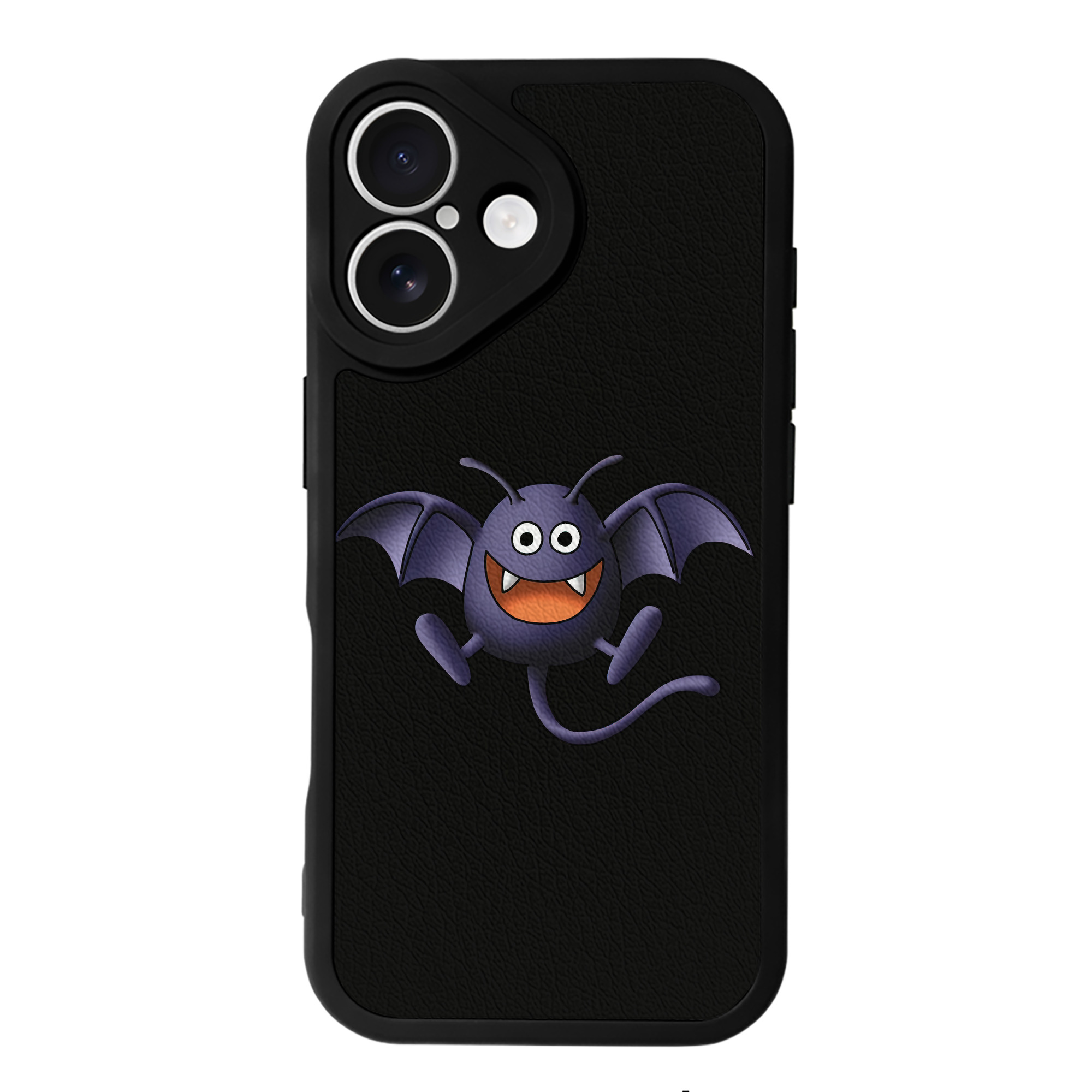 （画像用） ドラゴンクエスト Doragon Kuesuto Dragon Quest 【iPhone 16シリーズ対応】シリコンスマホケース（レザー調） 材質：シリコン